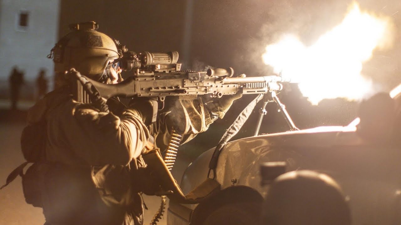 Огневая группа M240 75-го полка рейнджеров США — 40-часовой опыт «военной симуляции»