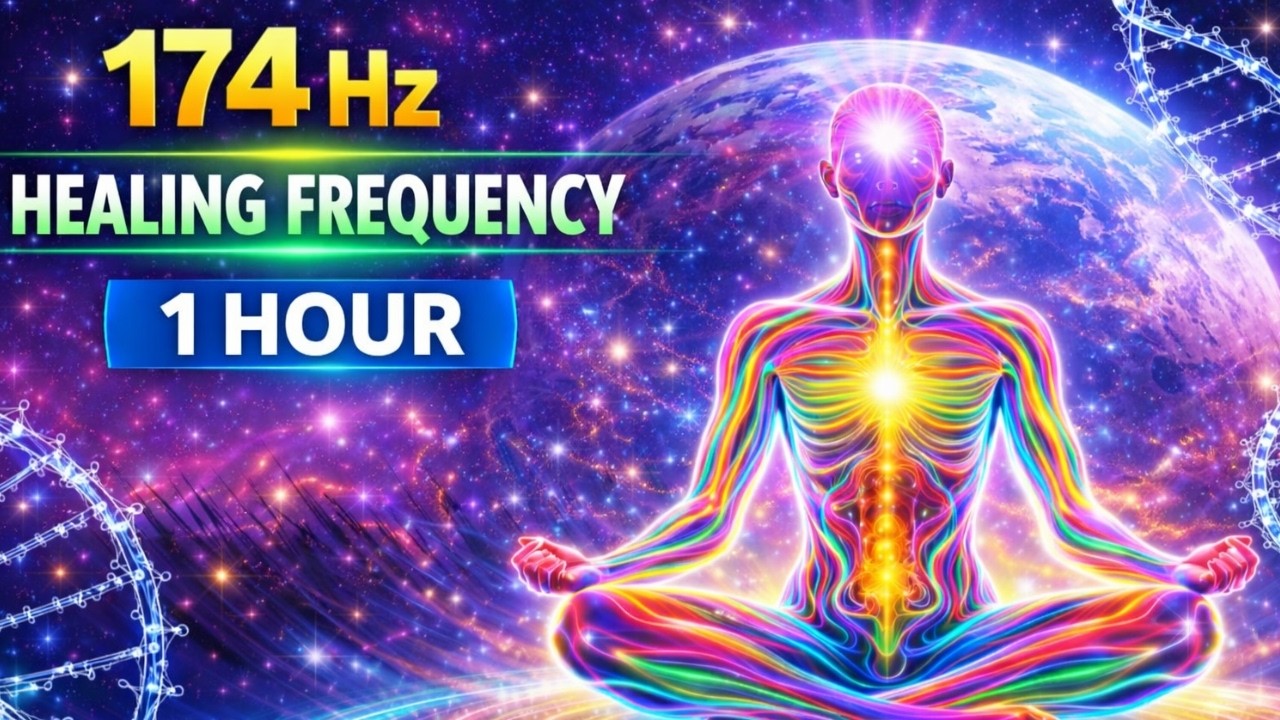 174 Hz Sacred Frequency | Grounding, Relaxation & Deep Calm | 1 Hour Ambient Soundscape