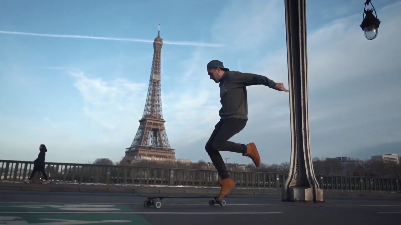 DJI Ronin-SC - Longboard Dancing Through Paris