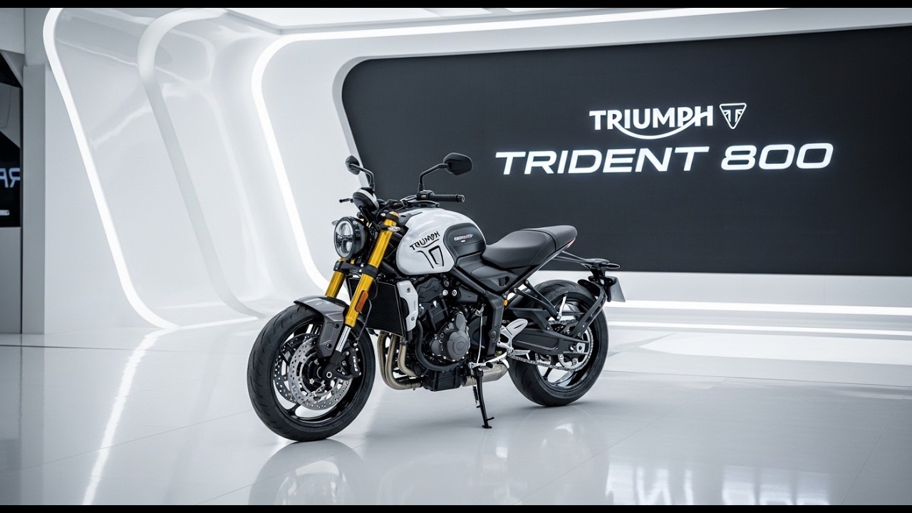 Triumph Trident 800 2026 года – нейкед-байк, способный уничтожить средний класс мотоциклов!