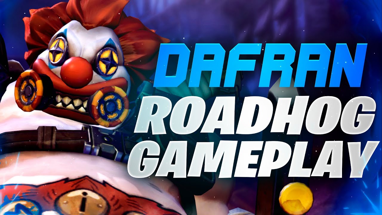 Dafran Funny Roadhog gameplay - Overwatch Season 32 GM