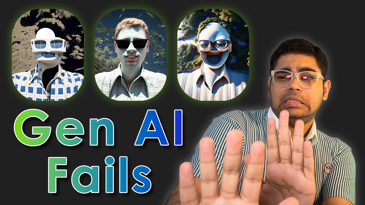 Generative AI Fails - The Most Consistent Thing About It