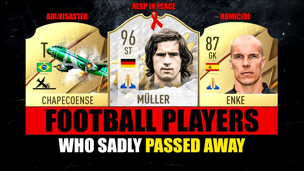 FOOTBALLERS Who PASSED AWAY! 😭💔 ft. Enke, Maradona, Yashin&hellip; etc