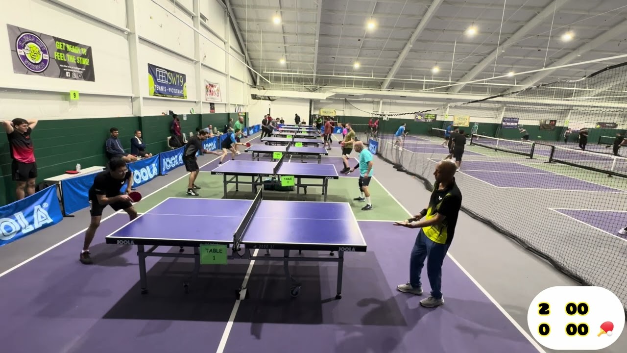 225 -KCTT Spring Open Singles Semifinal #tabletennistournament #pingpongfans