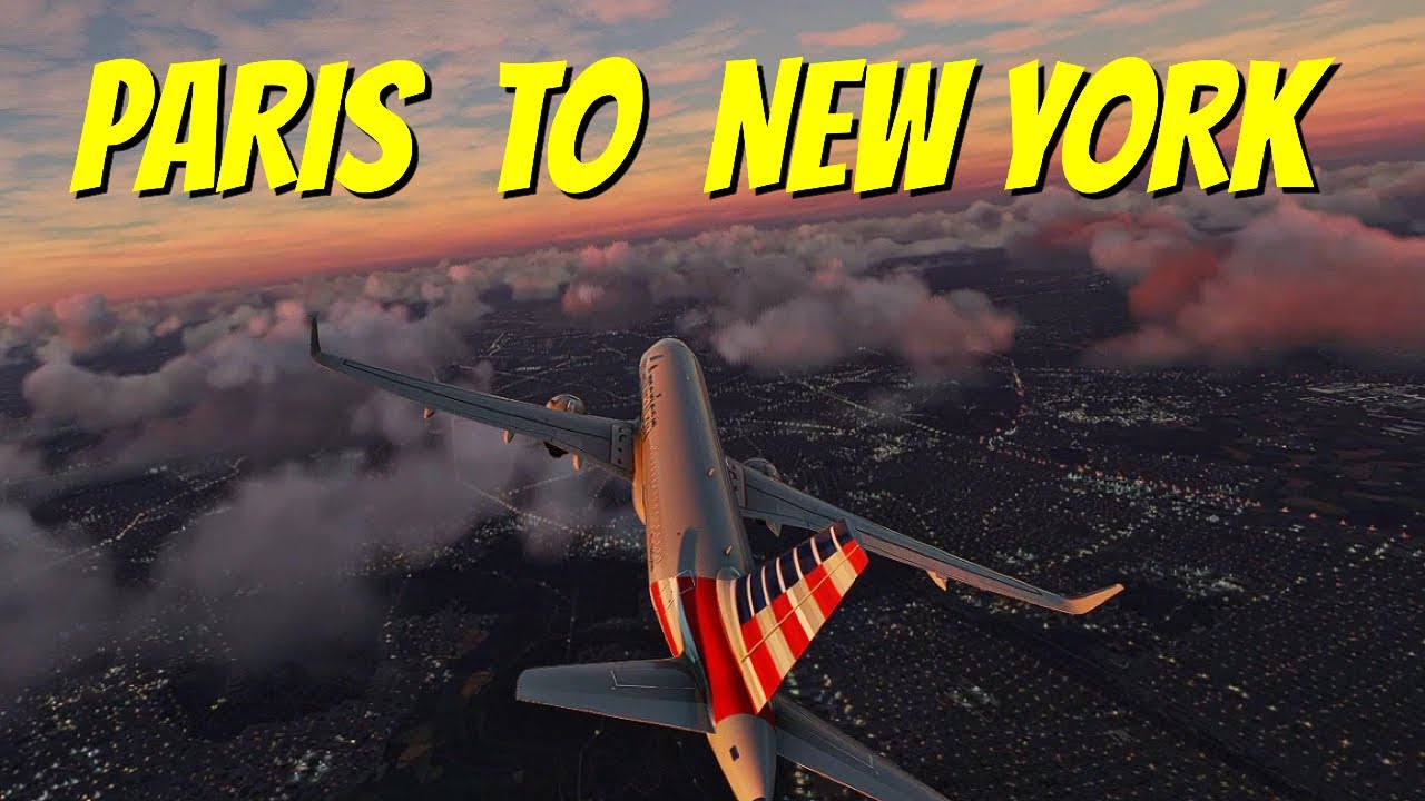PARIS TO NEW YORK, USA / FULL FLIGHT / Comment Where Should i go next?