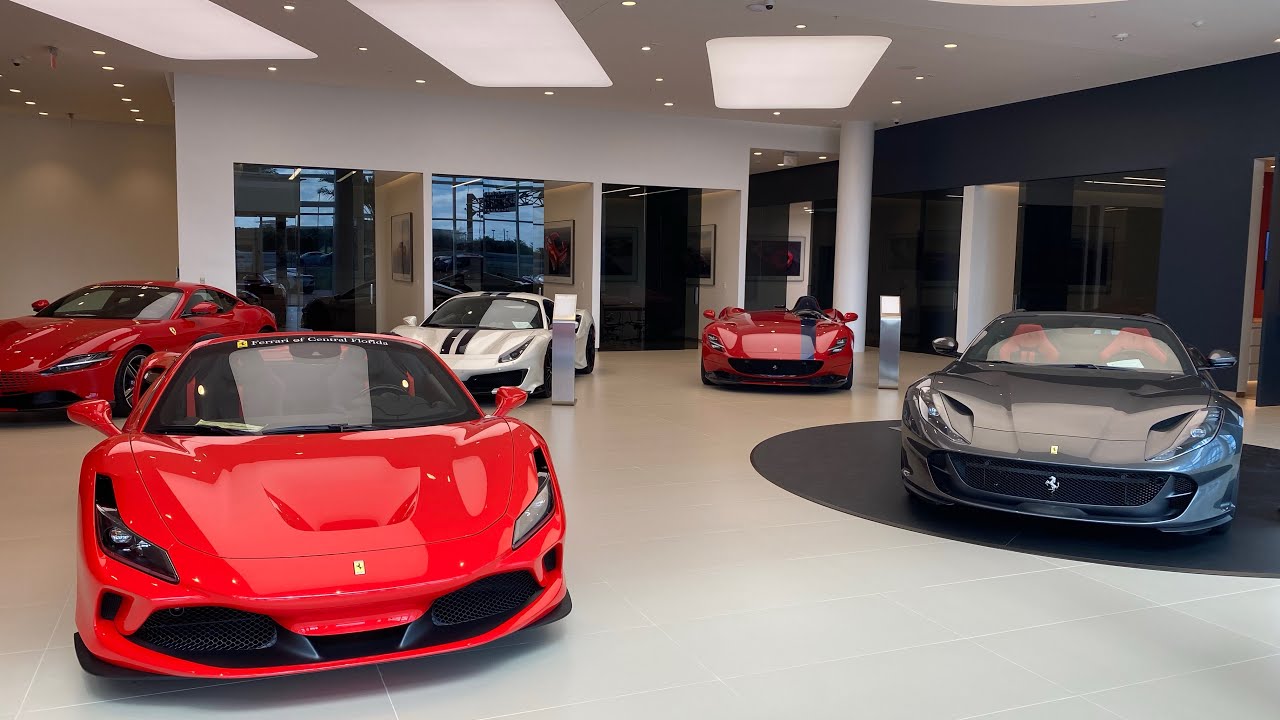 VISITANDO A NOVA CONCESSIONÁRIA DA FERRARI - FERRARI MONZA SP1- 488 PISTA - 812 GTS - F8 SPIDER