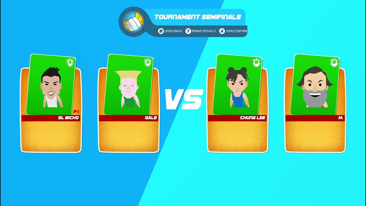 Super Volley Blast  مهارات جيدة في كرة الطائرة