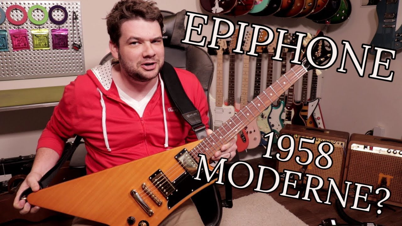 EPIPHONE MODERNE — он ХОРОШИЙ или просто СТРАННЫЙ?