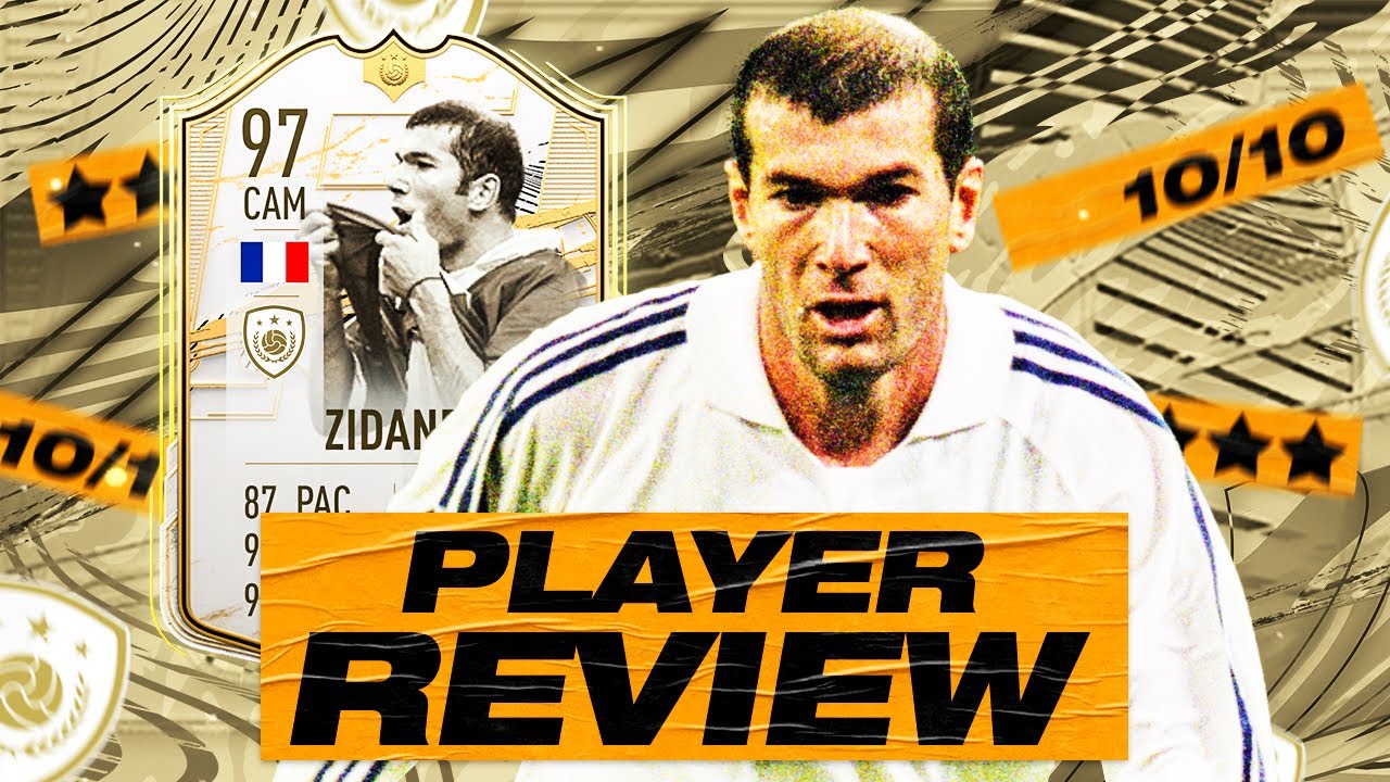 THE BALD LEGEND! FIFA 21 ULTIMATE TEAM PRIME ICON MOMENTS 97 ZIDANE PLAYER REVIEW