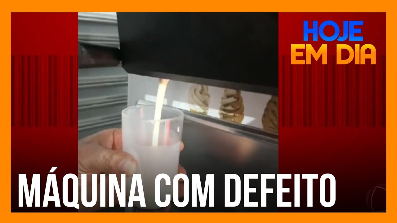 Patrulha do Consumidor: Empresa é acusada de vender máquina de sorvete com defeito