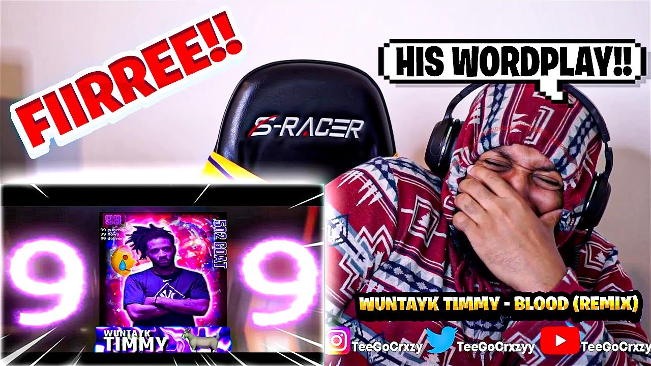 IT'S TOO EASY!! WunTayk Timmy x Blood Remix (In Studio) Shot By @Bmi Media Team (REACTION)