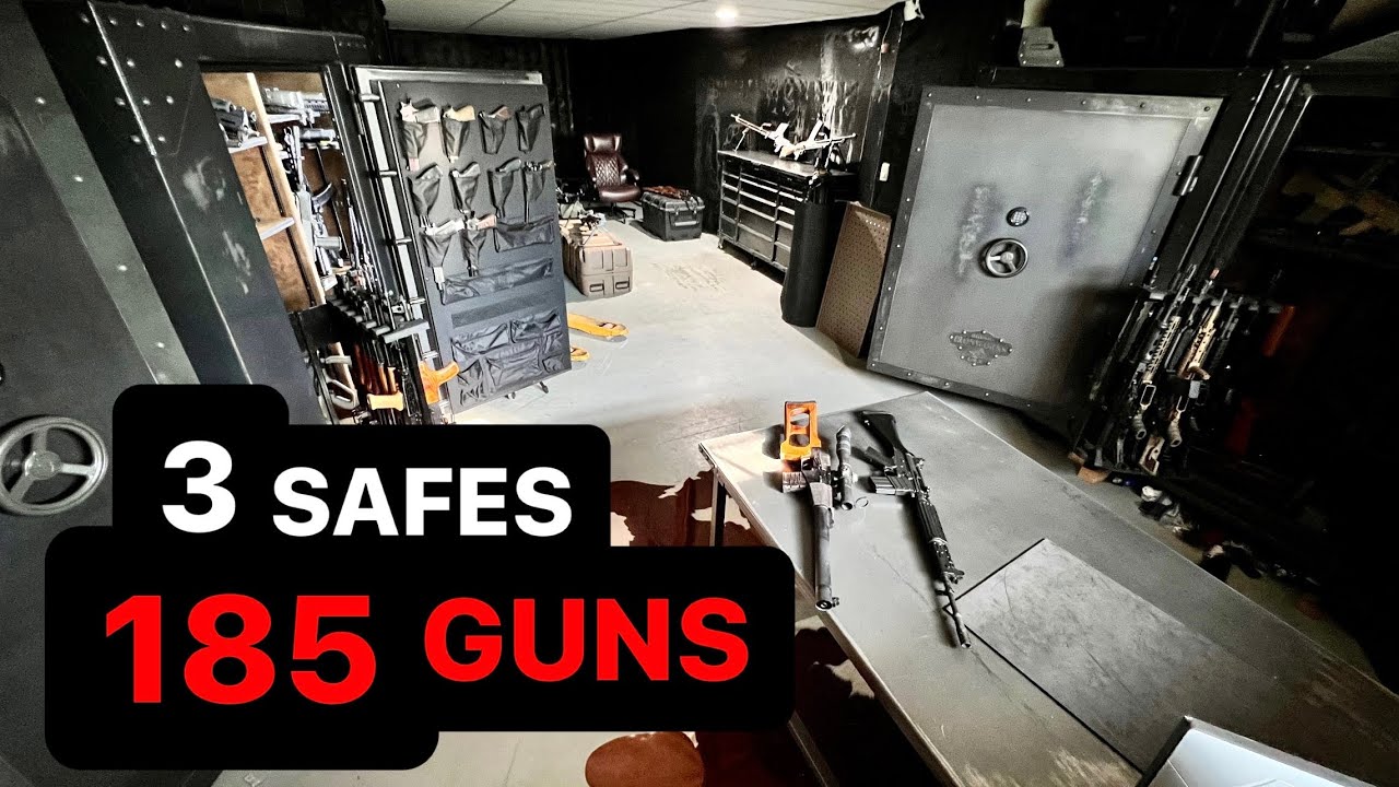 Ultimate Gun Room Organization & The New Rhino Metals SAFE-X