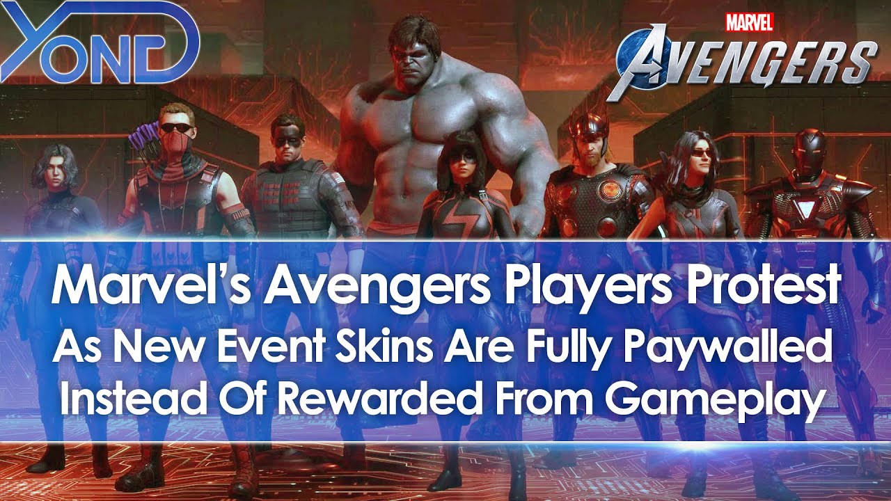 Marvel's Avengers Players Protest As New Event Skins Are Paywalled & Not Rewarded From Gameplay