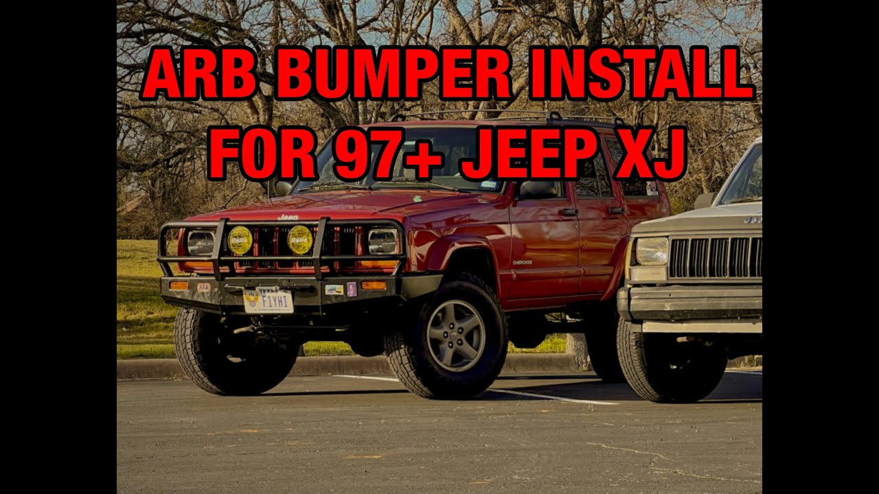 ARB bumper install for 97+ XJ Jeep