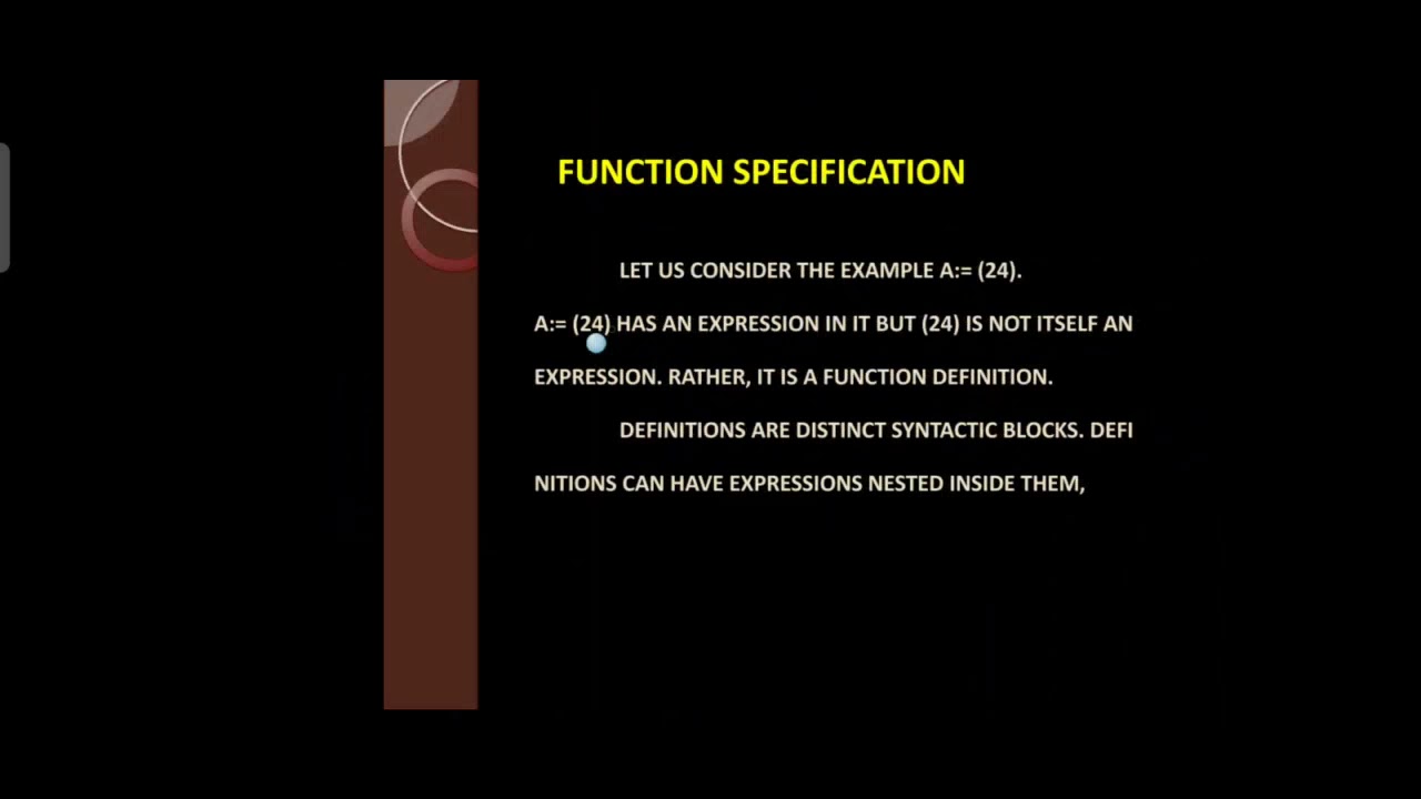 12th CS - Chapter 1 - Function - Part 1
