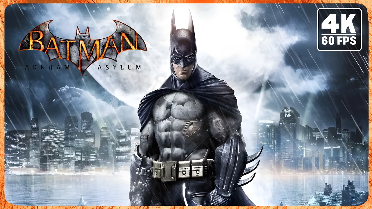 Batman: Arkham Asylum GOTY (FULL GAME) 4K ULTRA 60fps - No Deaths, No Loadings, No Commentary