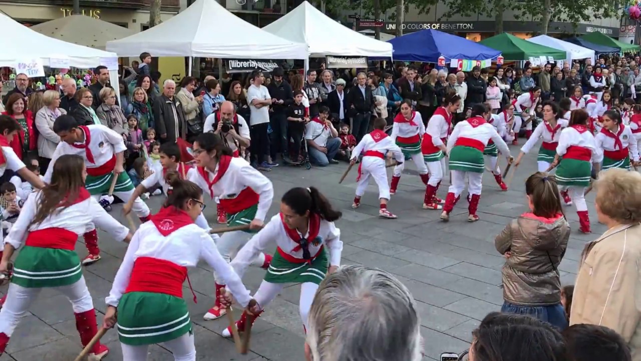 Ball de Sant Ferriol. Bastoners de l'Antic Poble de Sant Pere. 22/04/17
