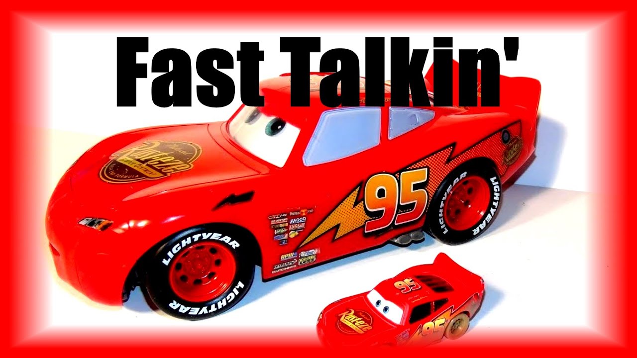 Pixar Cars Lightning McQueen, включая прохождение Fast Talkin' Lightning McQueen и полную демоверсию