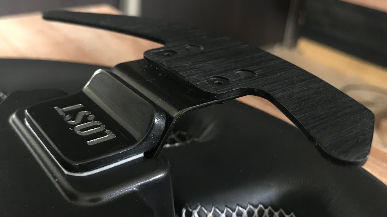 THRUSTMASTER R383, P310, FERRARI 488 MAGNETIC PADDLE MOD - MINIMALISTIC
