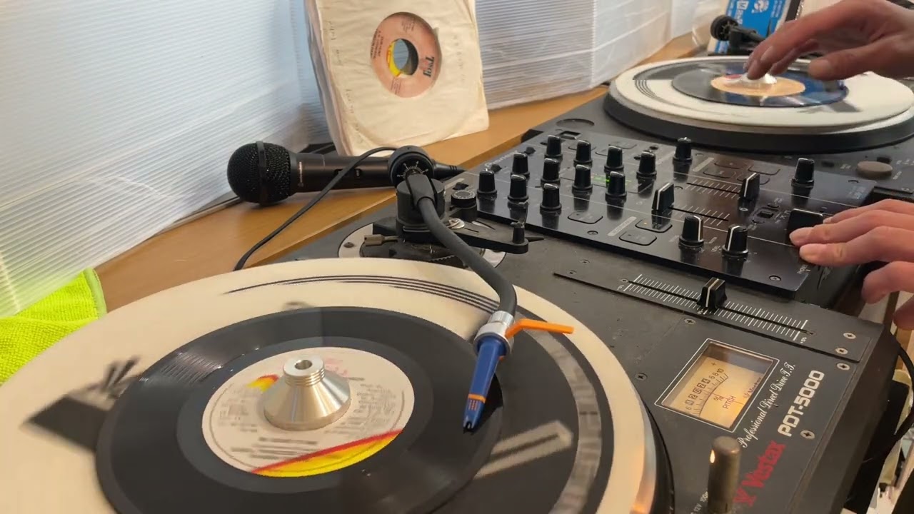 80’s Dancehall Reggae Vinyl Mix Practice.