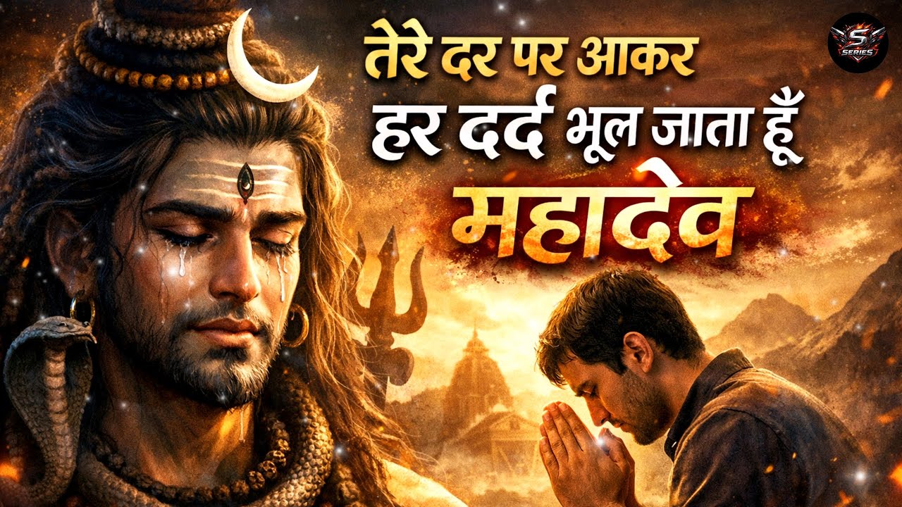 तेरे दर 🔱पर आकर हर 😭दर्द भूल जाता हूँ | Mahadev Heart 💔Touching Song | 2026 | Powered By S Serise 