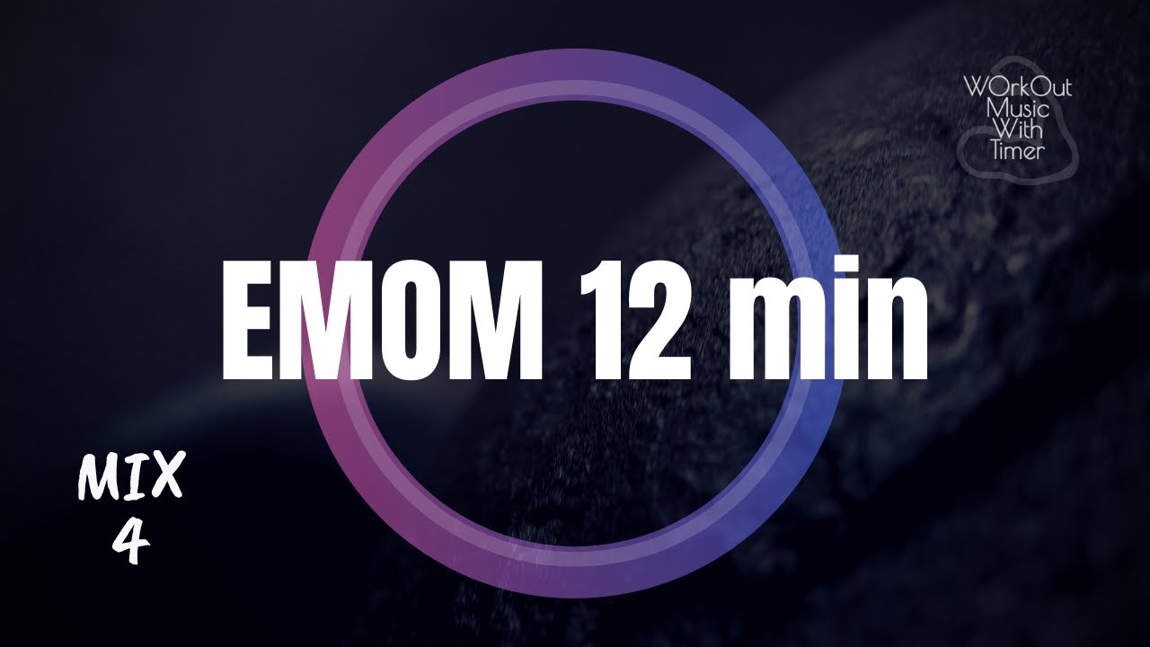 Workout Music With Timer - EMOM 12 min - Mix 35