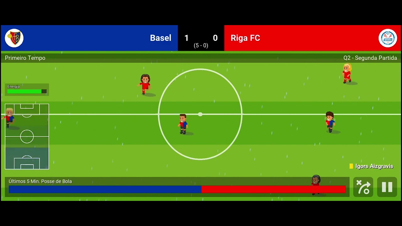 Começamos nosso modo carreira com Ivan rakitic