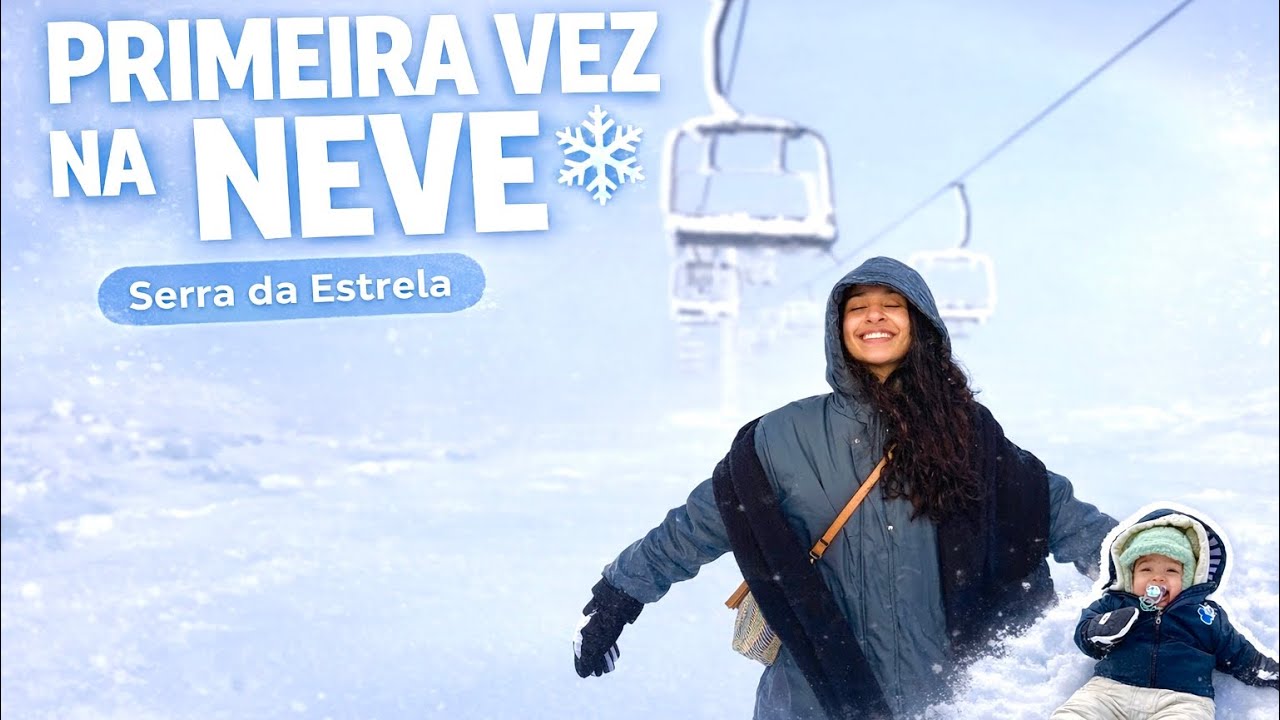 Nossa primeira vez na neve ❄️ Serra da Estrela | Vlog + dicas