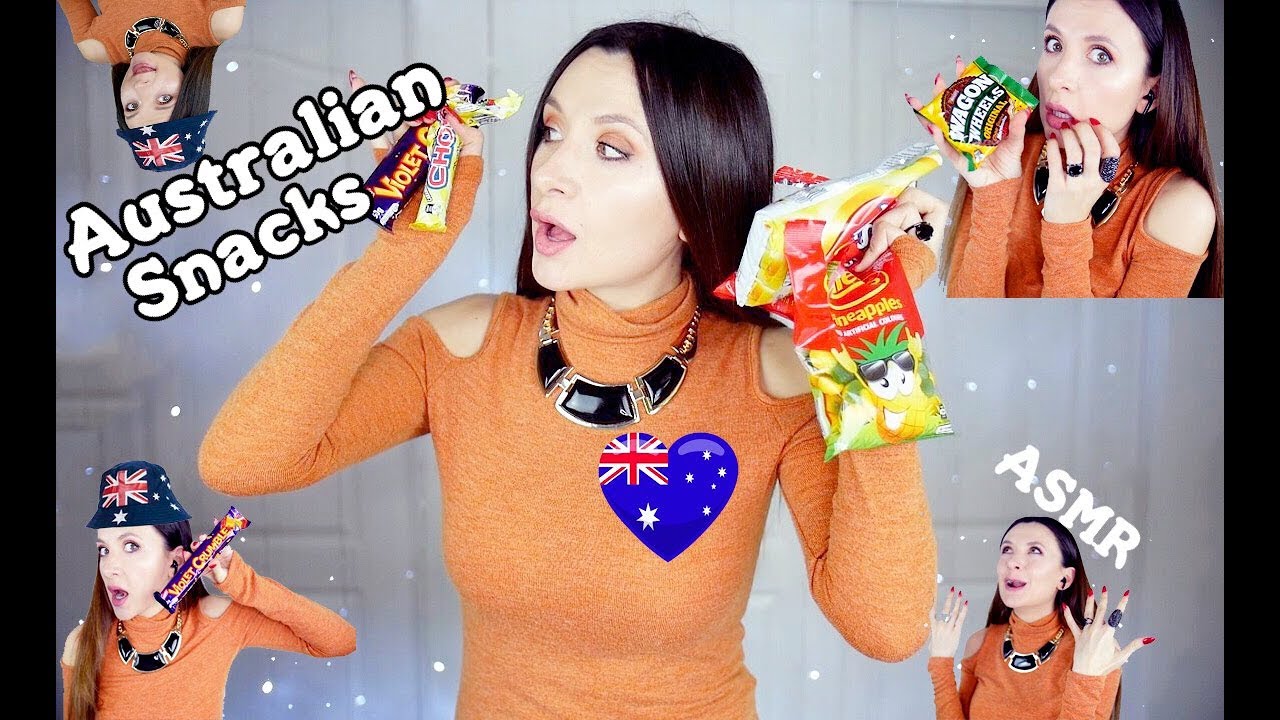 Trying Australian Snacks *ASMR SnackCrate