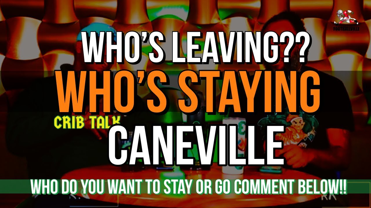 Who's staying and who's gone - Caneville