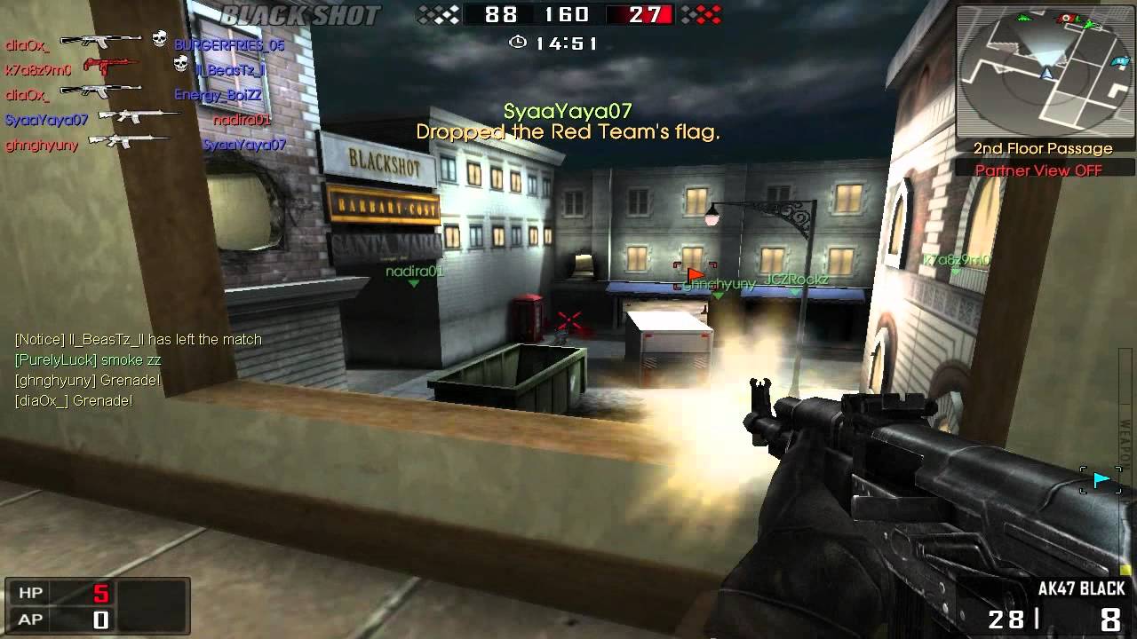 Blackshot diaOx_ a.k.a ClarawOw Montage : The Art Of AK-47 Black