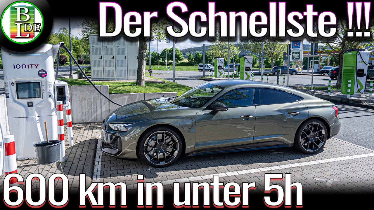 Audi RS E-Tron GT Performance - 600 km Langstrecken Test