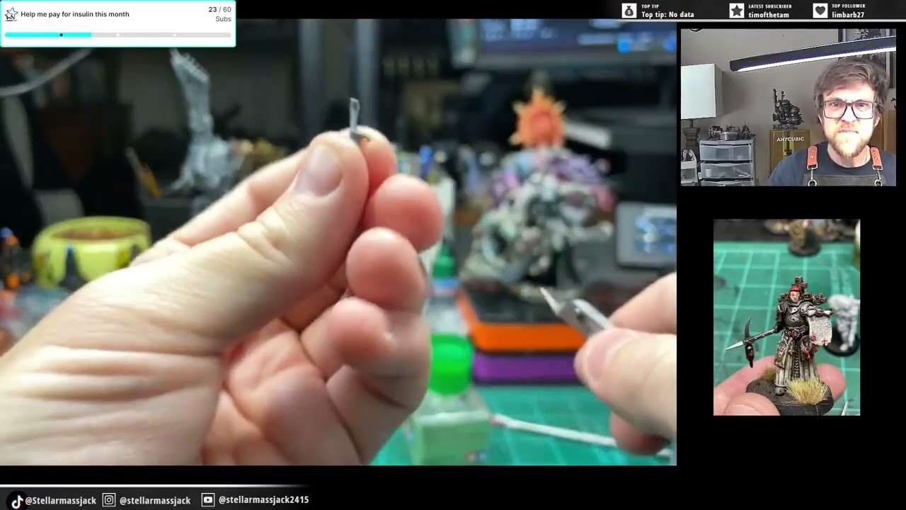 Building Nagash and testing the new camera setup. (Part 2/8)