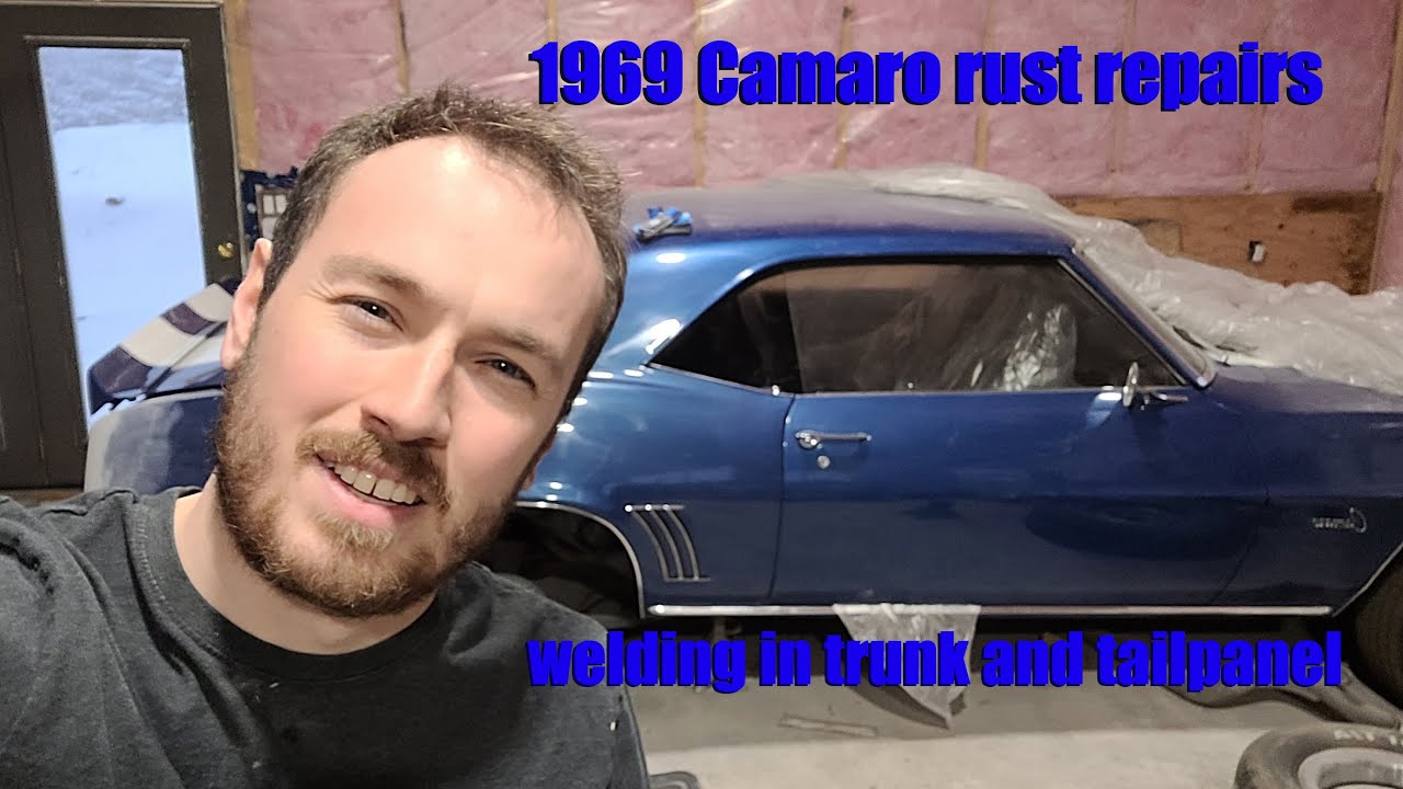 welding in a trunk pan and frame rails in a 1969 Camaro- I can see how fires get out of control.