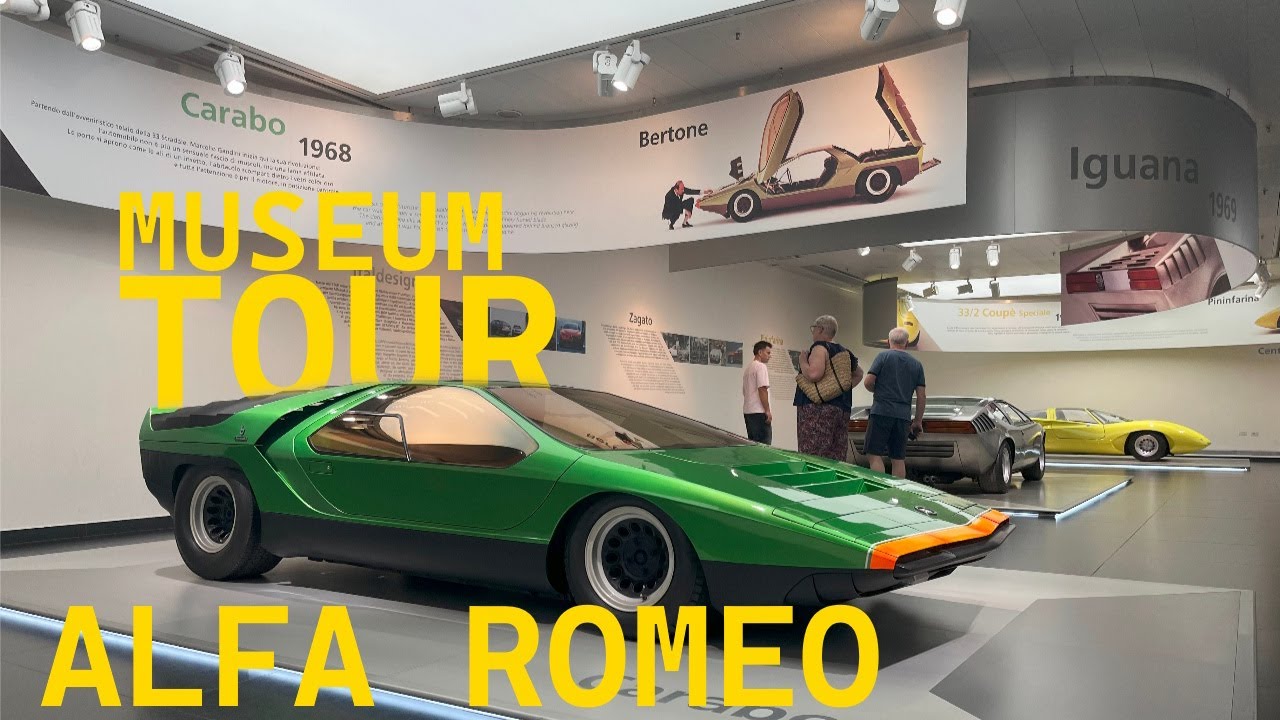Tour of the Alfa Romeo Museum- What an experience!
