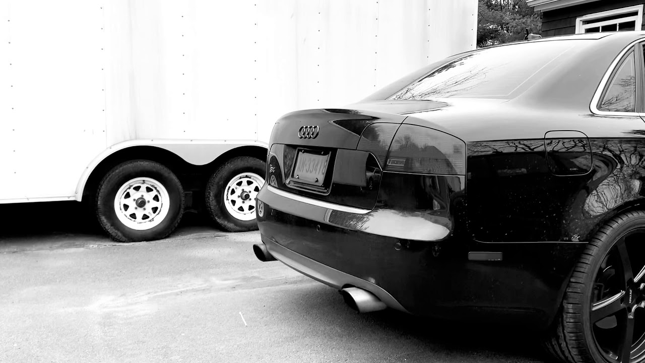 Audi B7 S4 Straight Pipe!