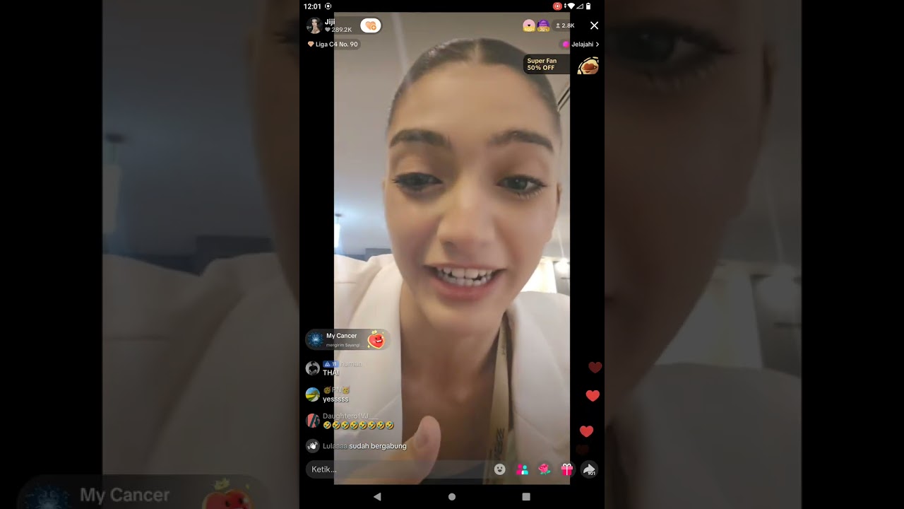 Jiji live tiktok in Thailand part 1.