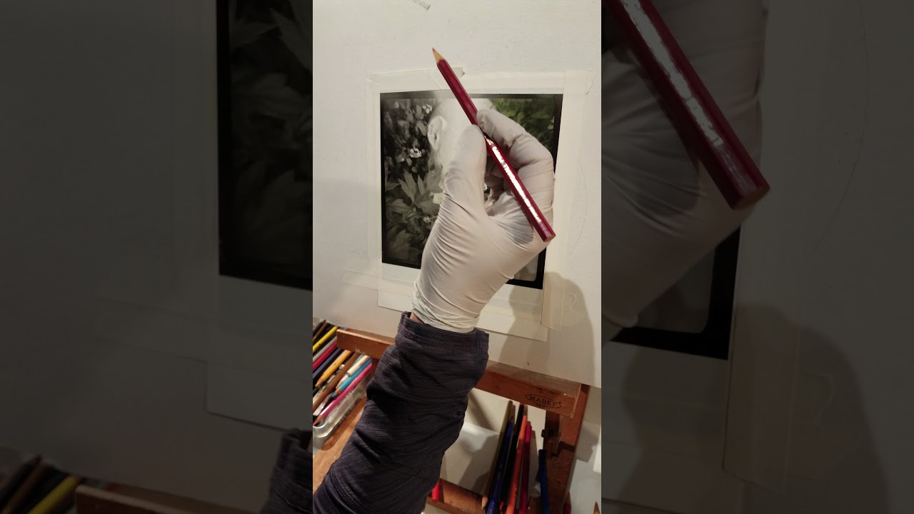 Photo hand tinting with pencils and a replacement for PM Solution