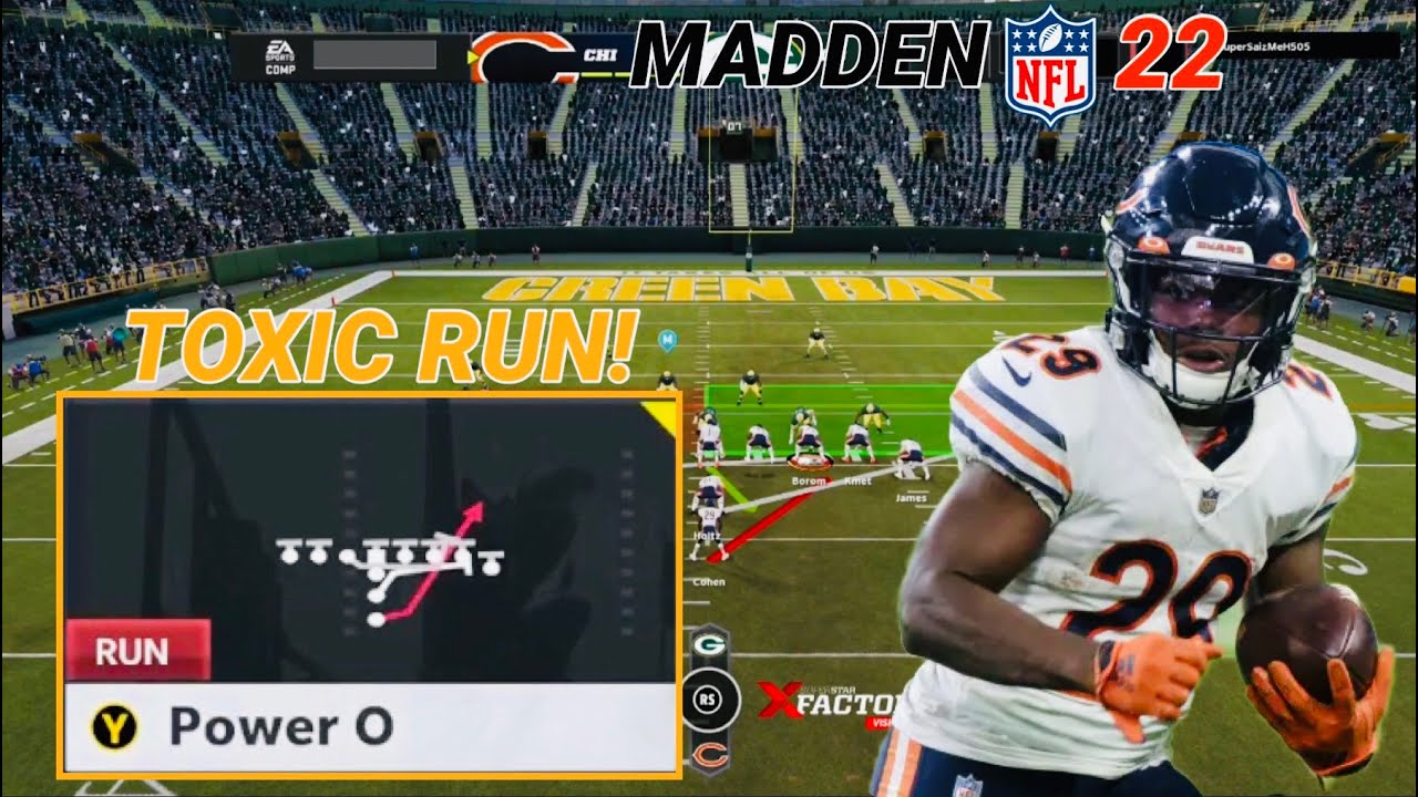 MADDEN 22 THIS IS THE BEST UNSTOPPABLE RUN PLAY 😬 GOAL LINE FORMATION | MADDEN 22 TIPS | TMQ #133