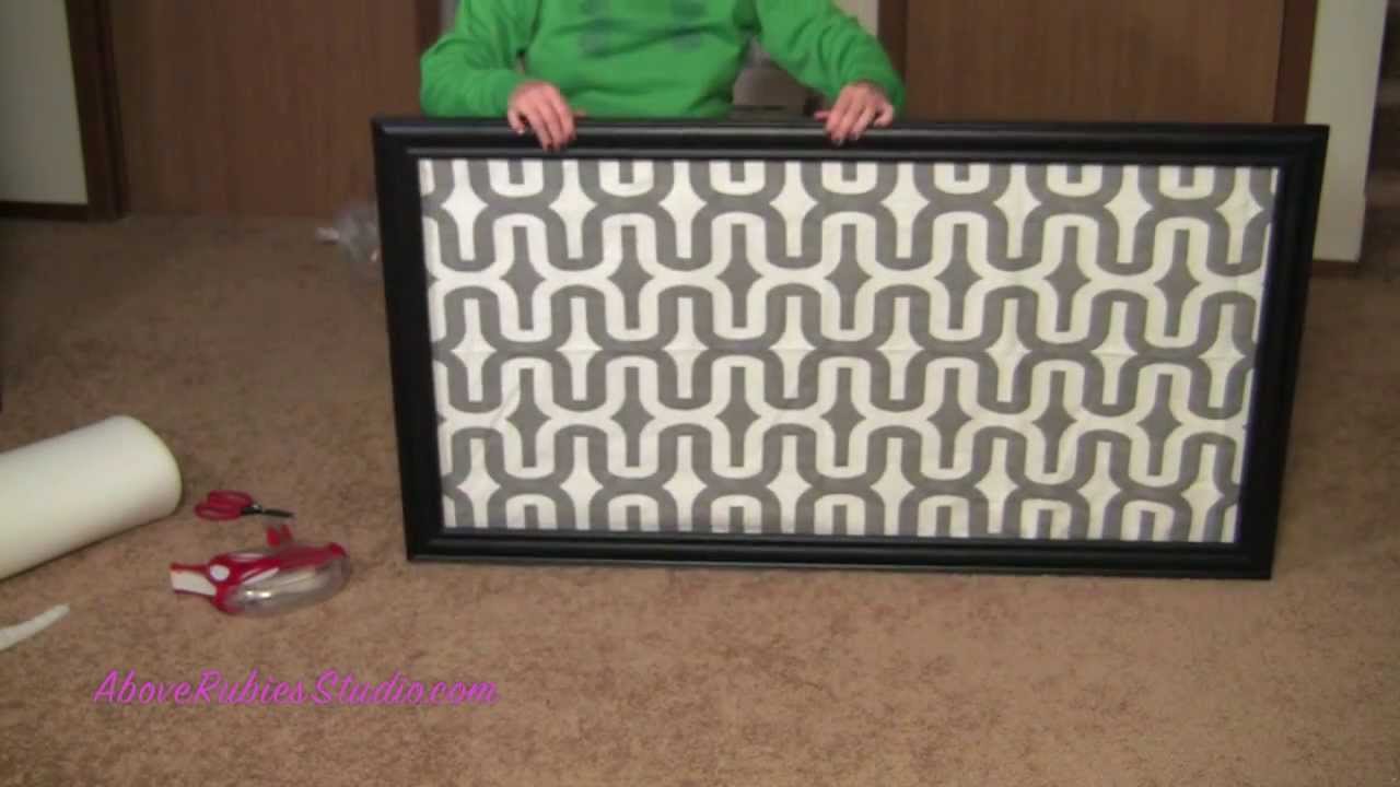 DIY No Sew Head Board Glue Glider Max