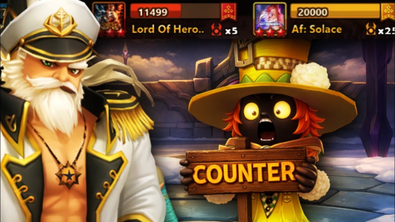 COUNTER PERFEITO de MORRIS !? Siege G3 Vs Af: Solace & Lord Of Heroes