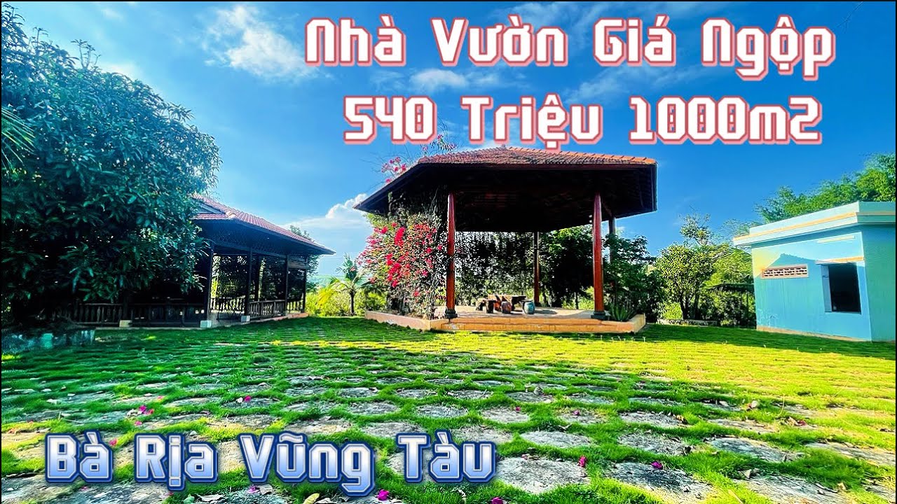 (Đã Bán) Nhà Vườn Gần Biển Hồ Tràm Có Cả View Suối Mà Giá Quá Là Rẻ #nhavuon #viewsuoi #hotram