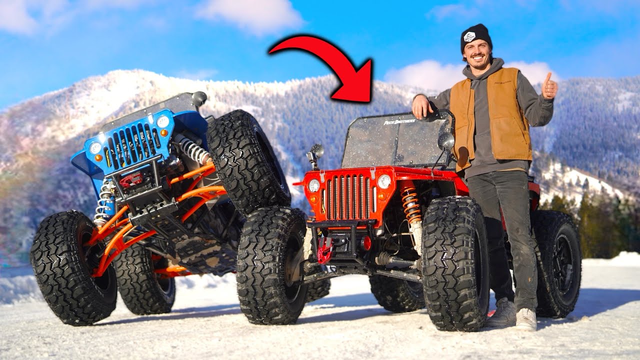 I SURVIVED BUILDING 2 ULTIMATE MINI JEEPS
