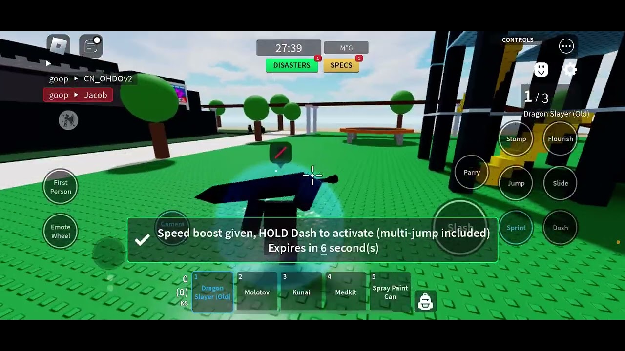playing the new combat Warriors mythical game mode ￼