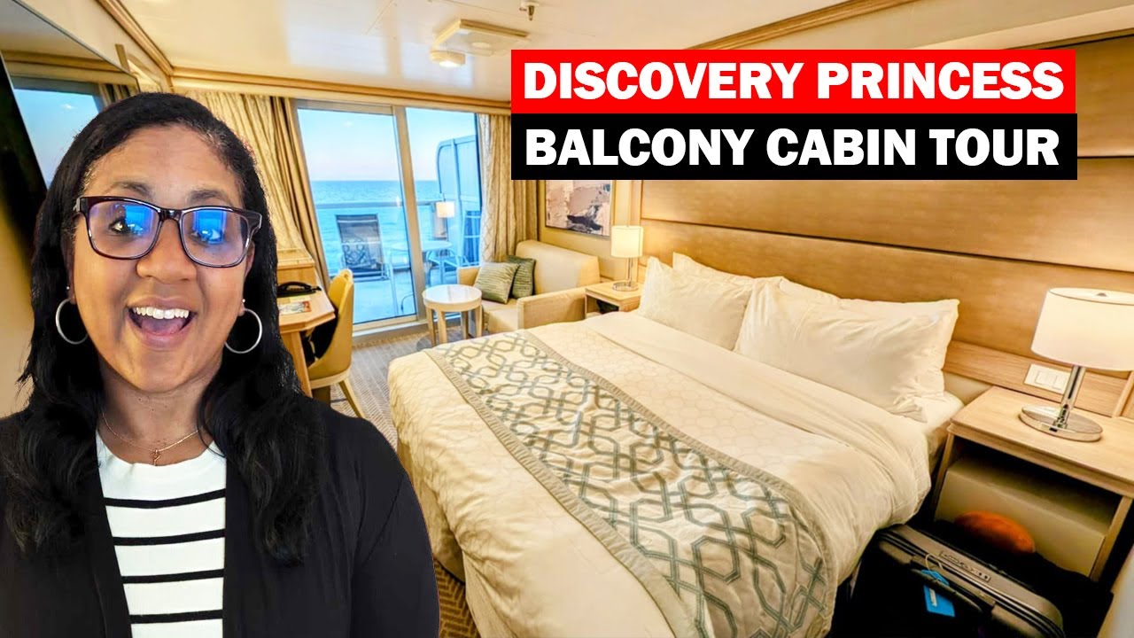 Discovery Princess Balcony Cabin Tour