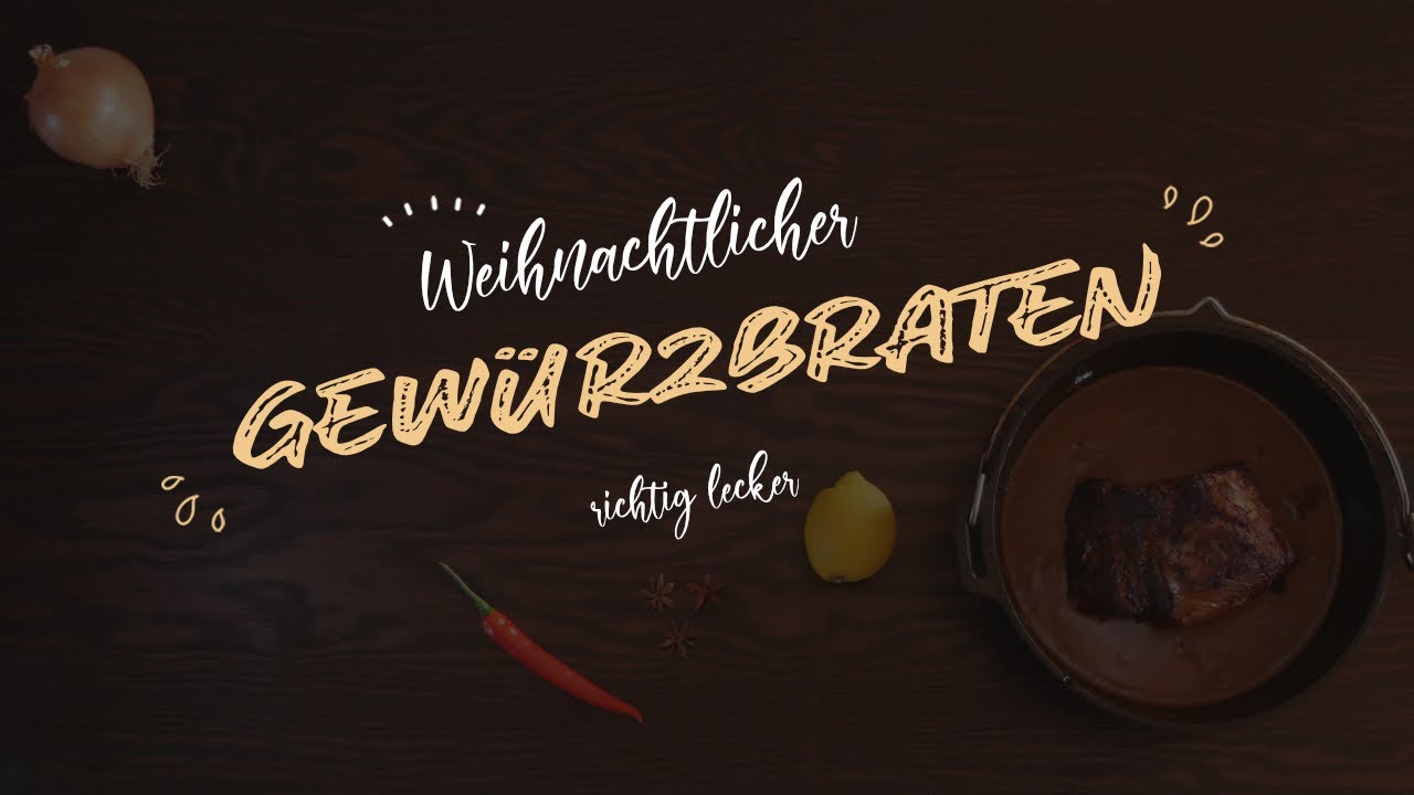Weihnachtlicher Gewürzbraten - lecker lecker lecker
