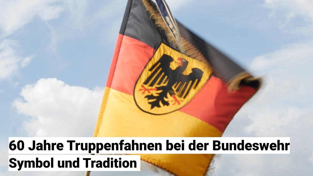 Tradition gelebt: Die Truppenfahne - seit 60 Jahren ein Symbol der Bundeswehr