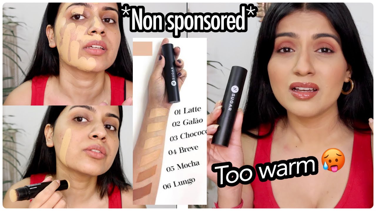 SUGAR ACE OF FACE FOUNDATION STICK REVIEW | Sugar Foundation Stick | Sugar Foundation for Oily Skin