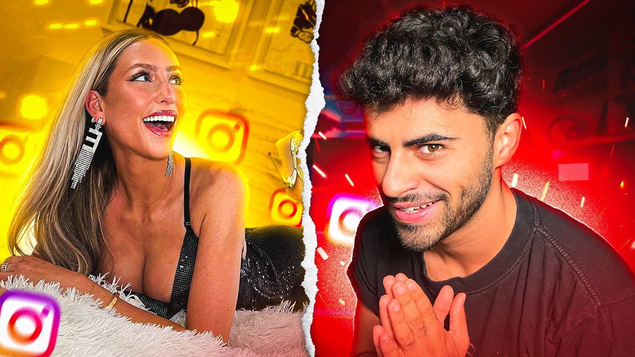 تحدي جمع انستغرام الفراشات العرب 😂 | OMEGLE