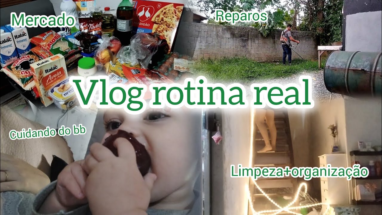 Mini vlog sendo mãe aos 21 anos + limpeza/organização/reparos + compras do mês de fevereiro 🛒🤱🏡